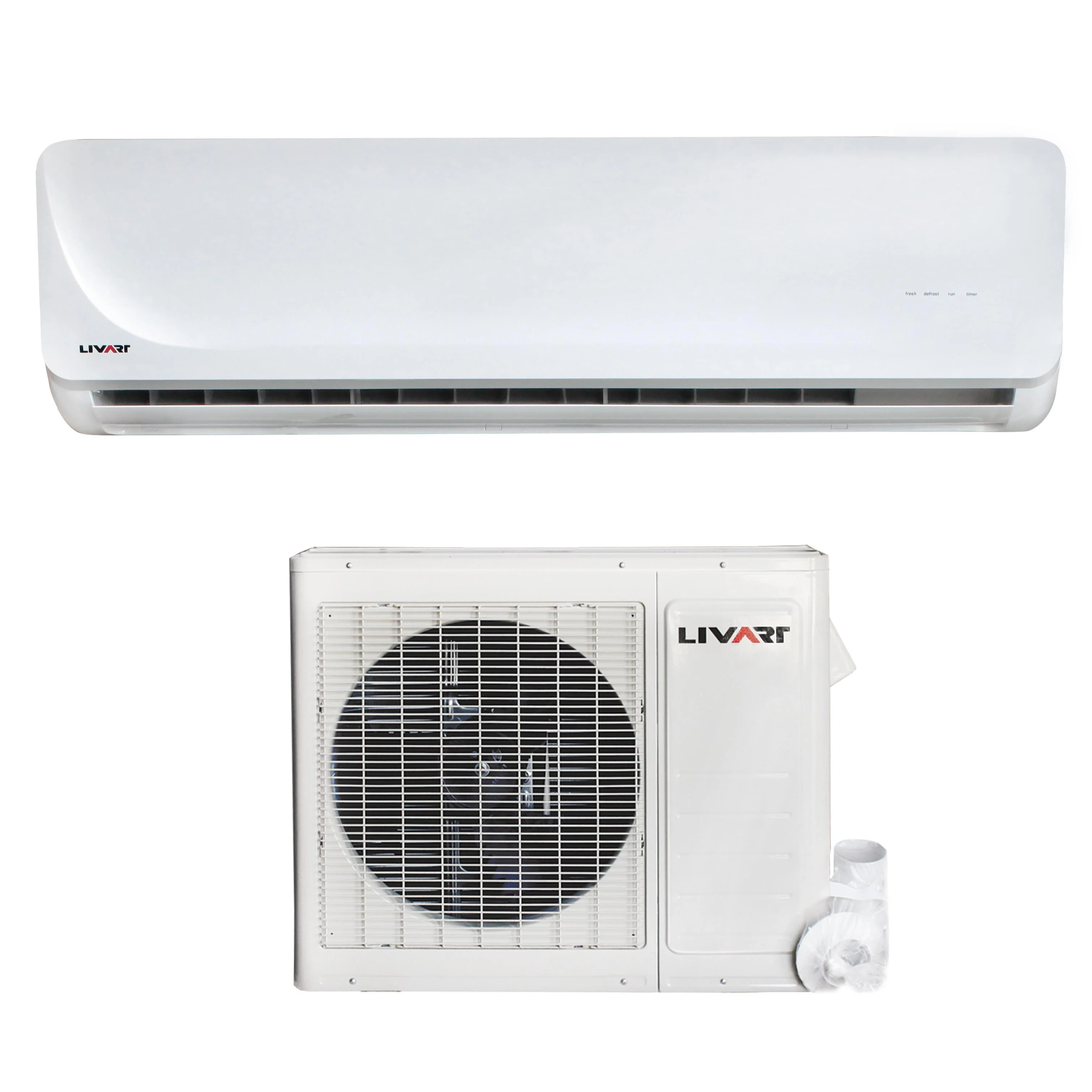 Livart 24,000BTU Single Zone System with Heat Pump - carolinaairteam